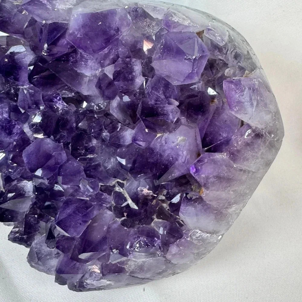 Brazilian Amethyst Juicy Grape Jelly Points 🍇 Cutbase Display Statement Piece - Picture 7 of 11